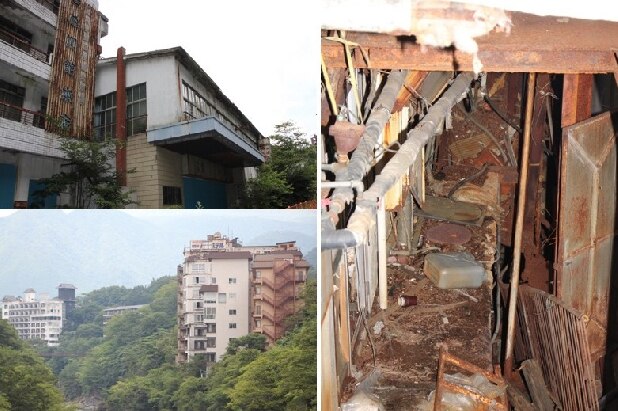 写真で見る鬼怒川温泉の「廃墟ホテル群」　剥がれ落ちた看板、ボロボロの壁…
