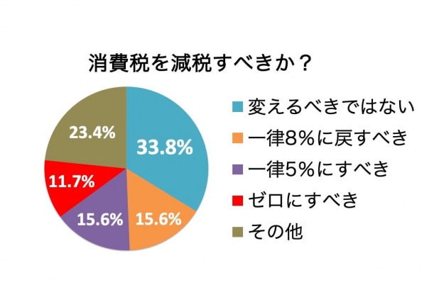 消費税を減税すべきか 「景気浮揚が第一」「複数税率は要らない」税理士たちの多様な声